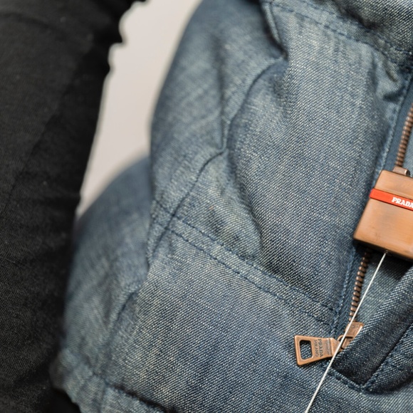 Prada Denim Vest Size 38 - Picture 10 of 10